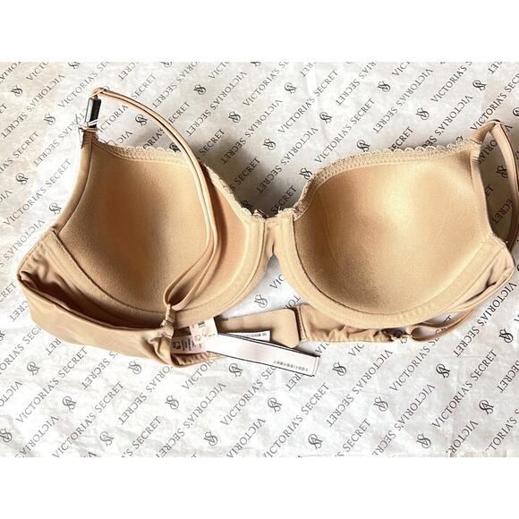 Victoria Secret BODY BY VICTORIA Lightly-Lined Demi Bra beige 36 G - Picture 6 of 6